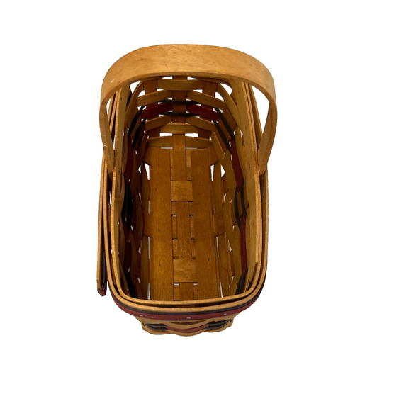 1994 Longaberger All American Candle Basket 9"L x 5"W x 5"H - Picture 2 of 3